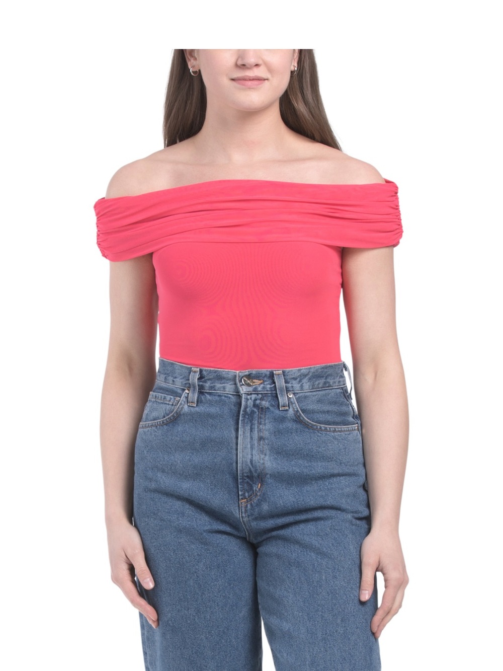 AFRM
Divya Off The Shoulder Foldover Bodysuit